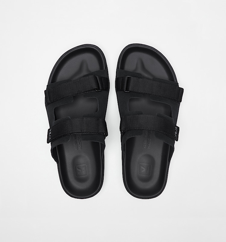 veja baskets arpoador su&egrave;de noir ap3221036 Top view