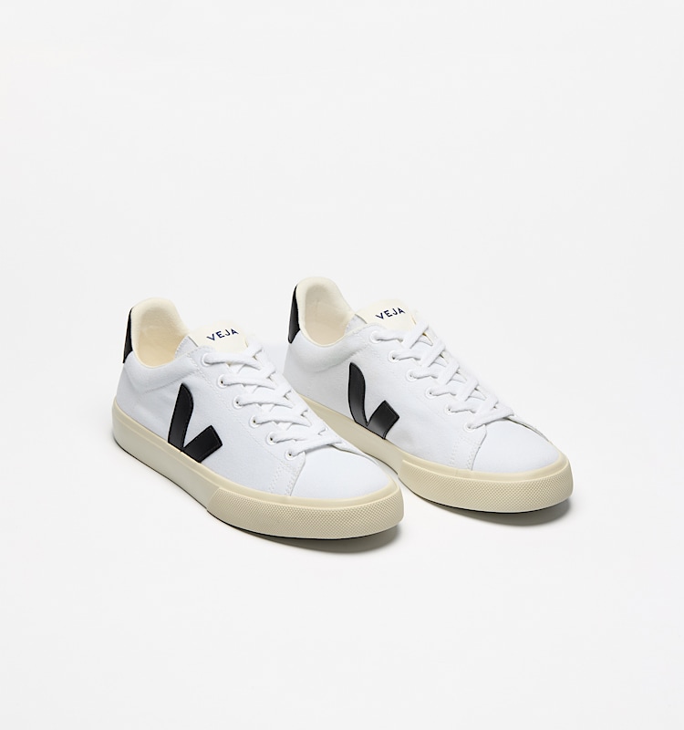 veja baskets campo-ca coton-biologique blanc ca0120535 Top view