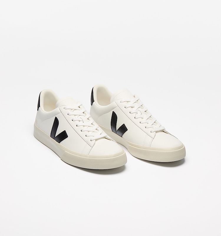 veja baskets campo cuir blanc cp0501537 Top view