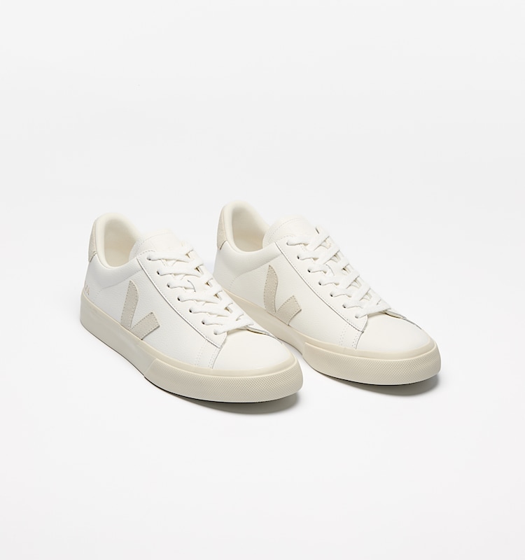 veja baskets campo cuir blanc cp0502429 Top view