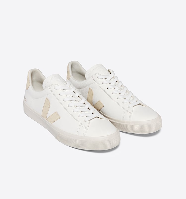 veja baskets campo cuir blanc cp0502920 Top view