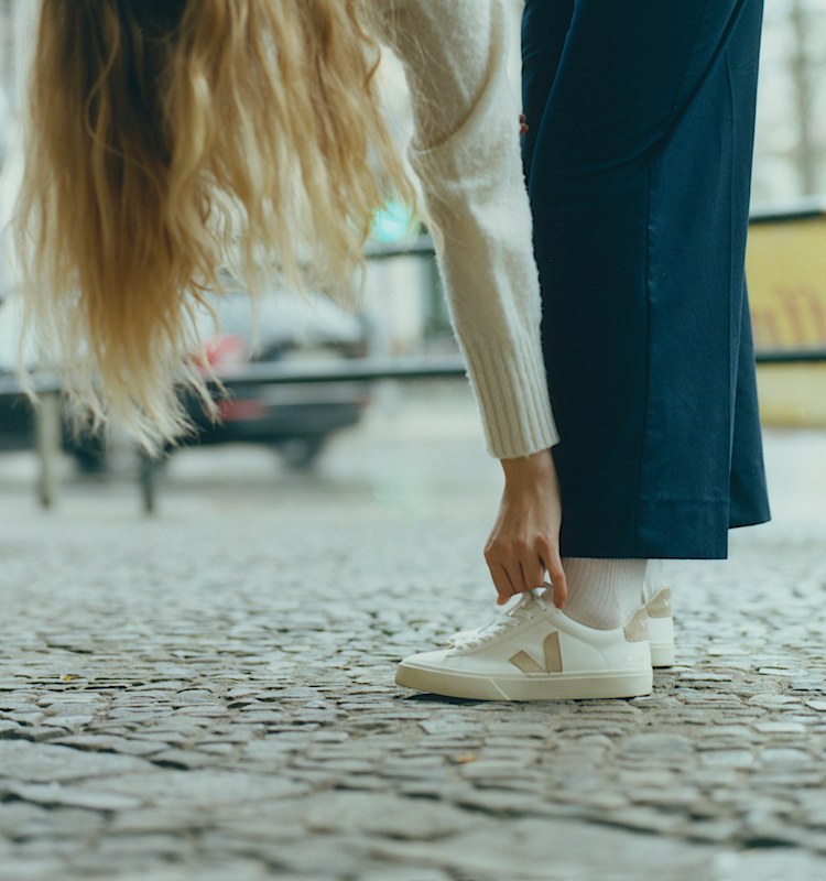 veja baskets campo cuir blanc cp0502920