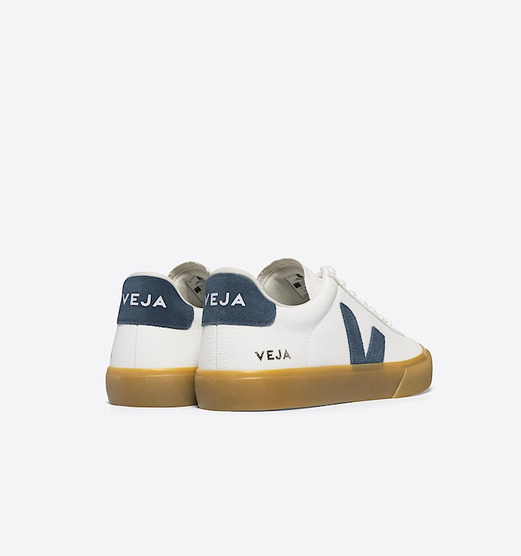 veja baskets campo cuir blanc cp0503318 Back view