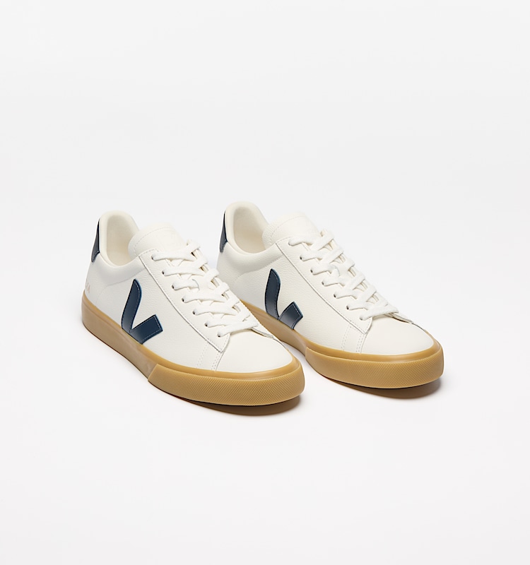 veja baskets campo cuir blanc cp0520789 Top view