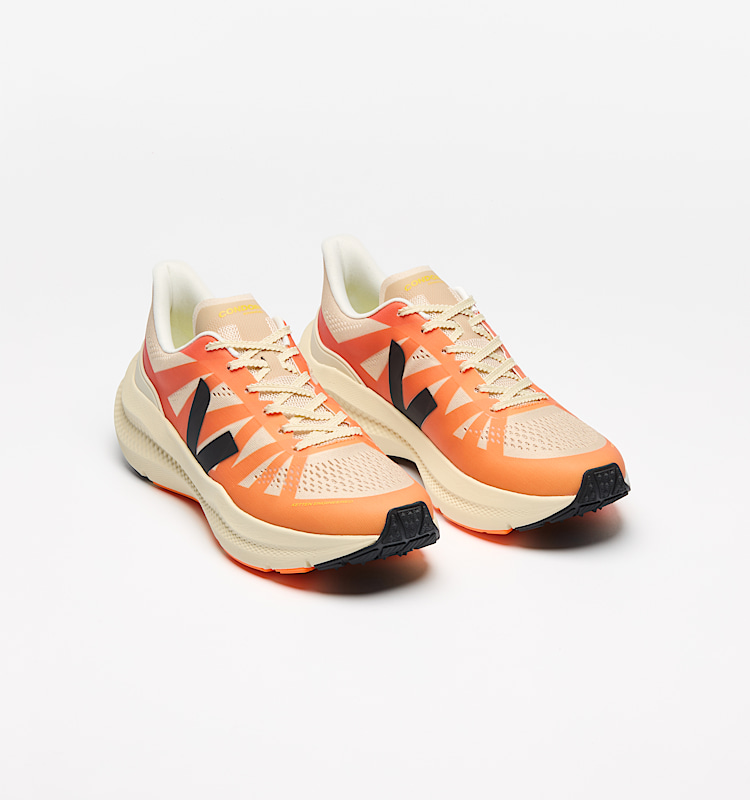 veja baskets condor-3-advanced recycl&eacute; orange ce2820952 Top view