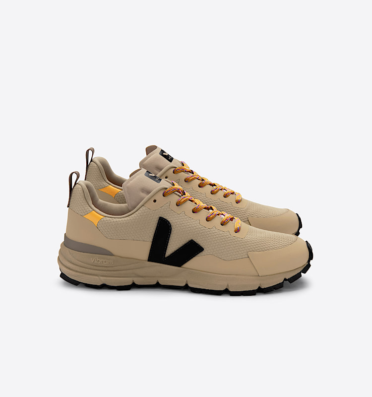veja baskets dekkan recycl&eacute; beige dc0103003 Lateral view