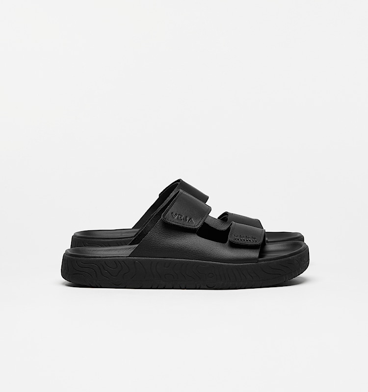 veja baskets etna cuir-biologique noir sa2020754 Lateral view