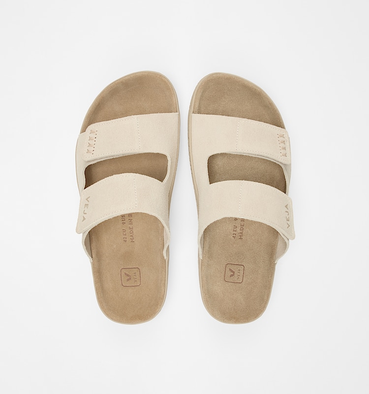 veja baskets etna su&egrave;de beige sa3220669 Top view