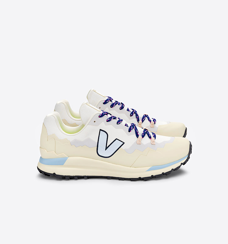 veja baskets fitz-roy recycl&eacute; blanc fr2303232 Lateral view