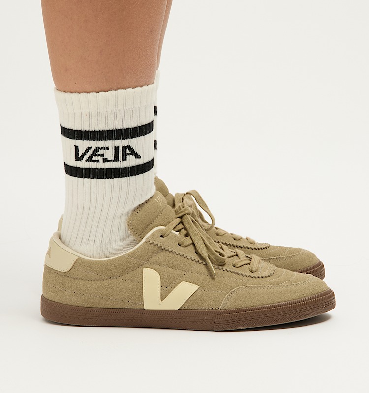 veja baskets iconic-socks blanc ic3521050