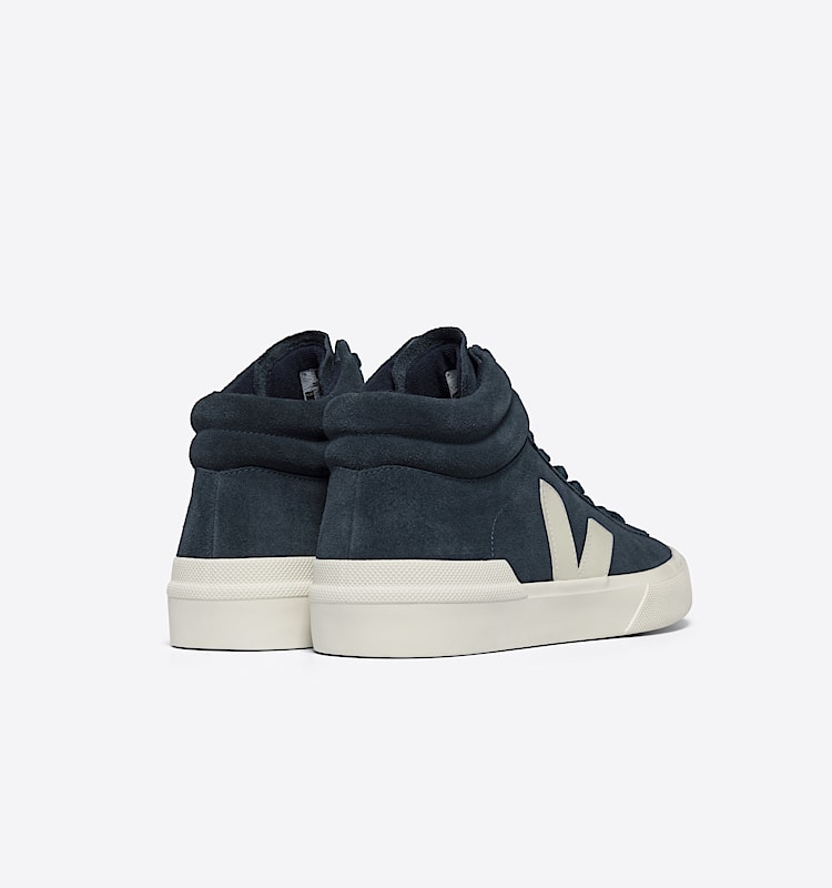 veja baskets minotaur su&egrave;de bleu tr0302961 Back view