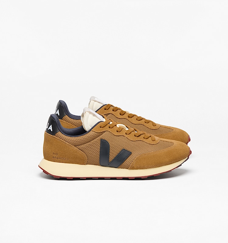 veja baskets rio-branco-ii recycl&eacute; marron ro1820821 Lateral view