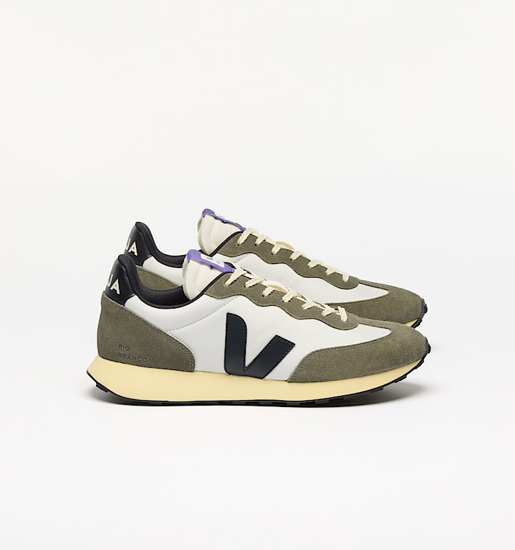 veja baskets rio-branco-ii recycl&eacute; vert ro3420856 Lateral view