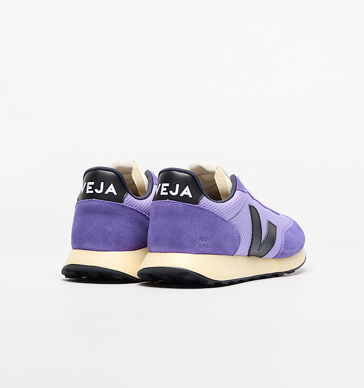veja baskets rio-branco-ii recycl&eacute; violet ro1820818 Back view