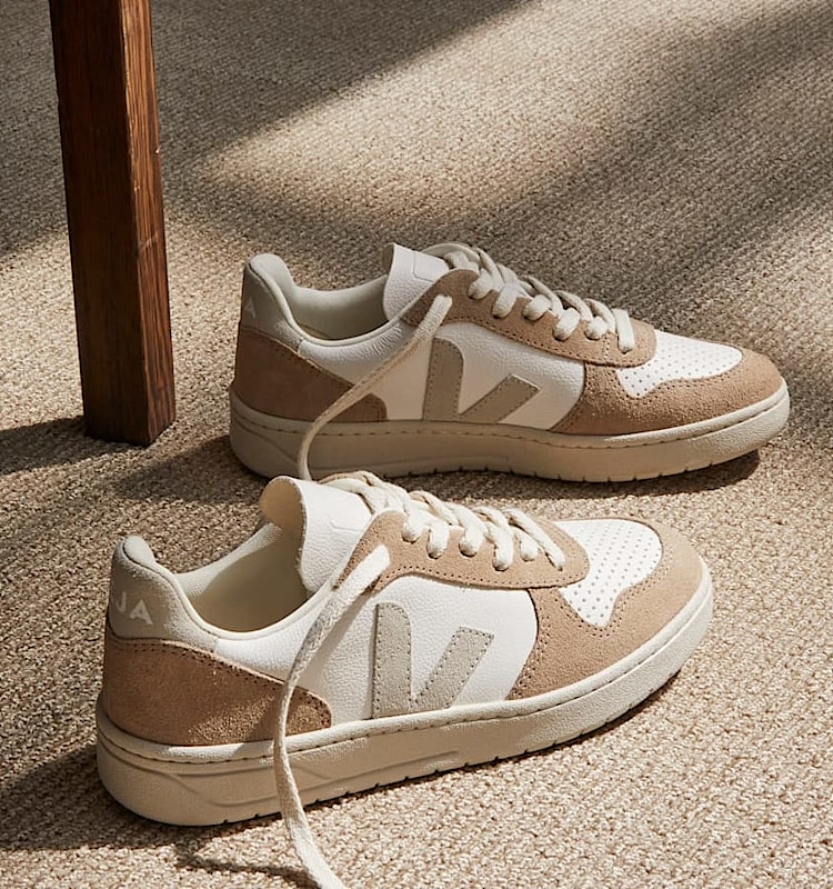 veja baskets v-10 cuir blanc vx0503298