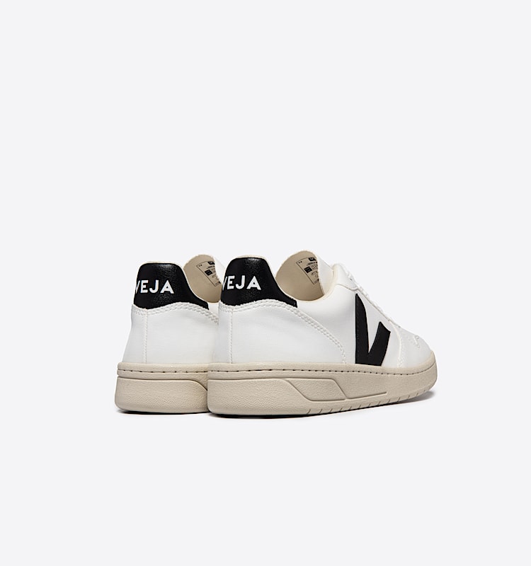 veja baskets v-10 vegan blanc vx0702901 Back view