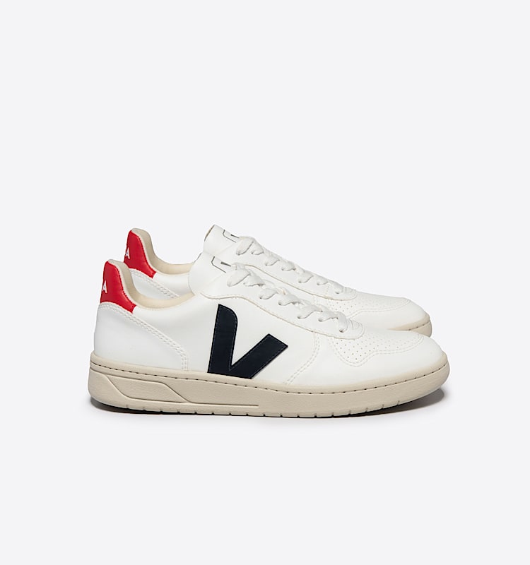 veja baskets v-10 vegan blanc vx0703096 Lateral view
