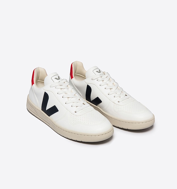 veja baskets v-10 vegan blanc vx0703096 Top view