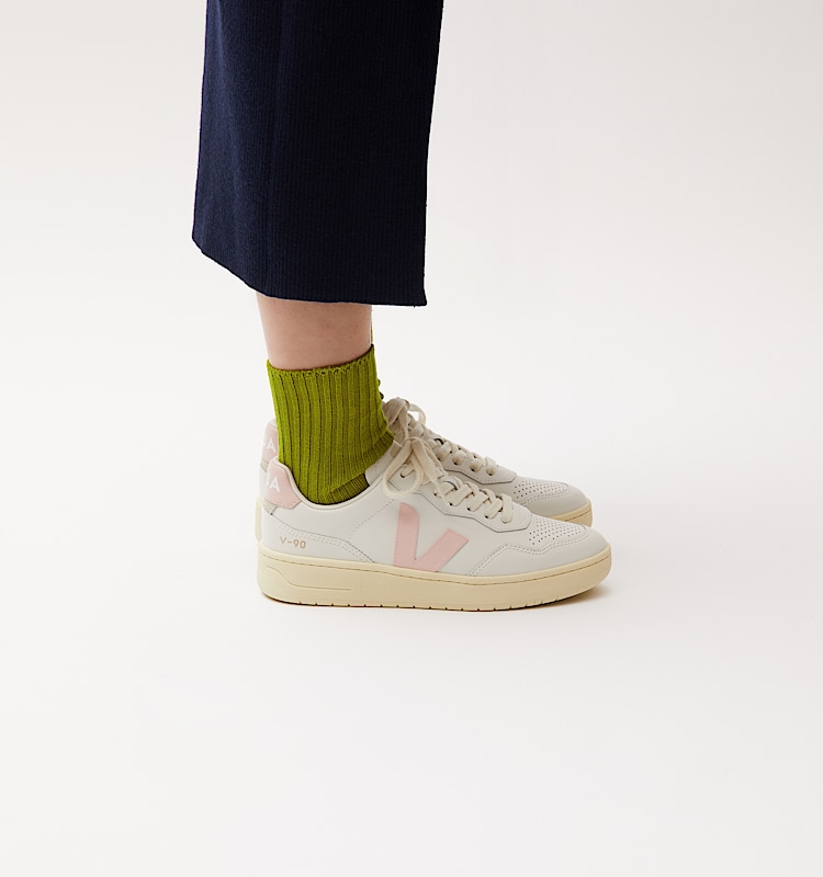 veja baskets v-12 cuir blanc xd0202335