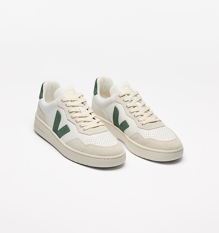 veja baskets v-90 cuir blanc vd2003384 Top view