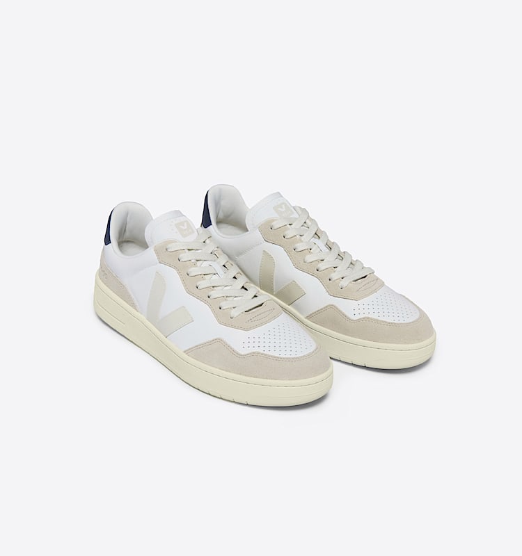 veja baskets v-90 cuir blanc vd2003461 Top view