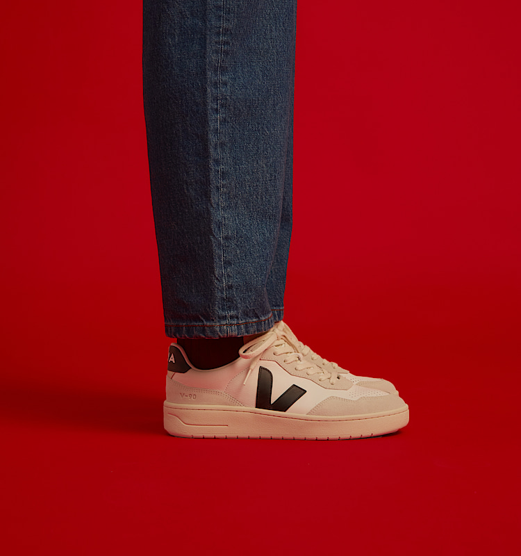 veja baskets v-90 cuir blanc vd2021061
