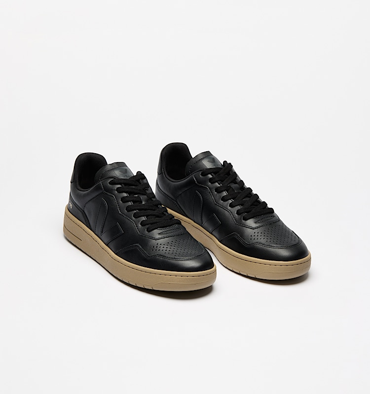 veja baskets v-90 cuir noir vd2003896 Top view