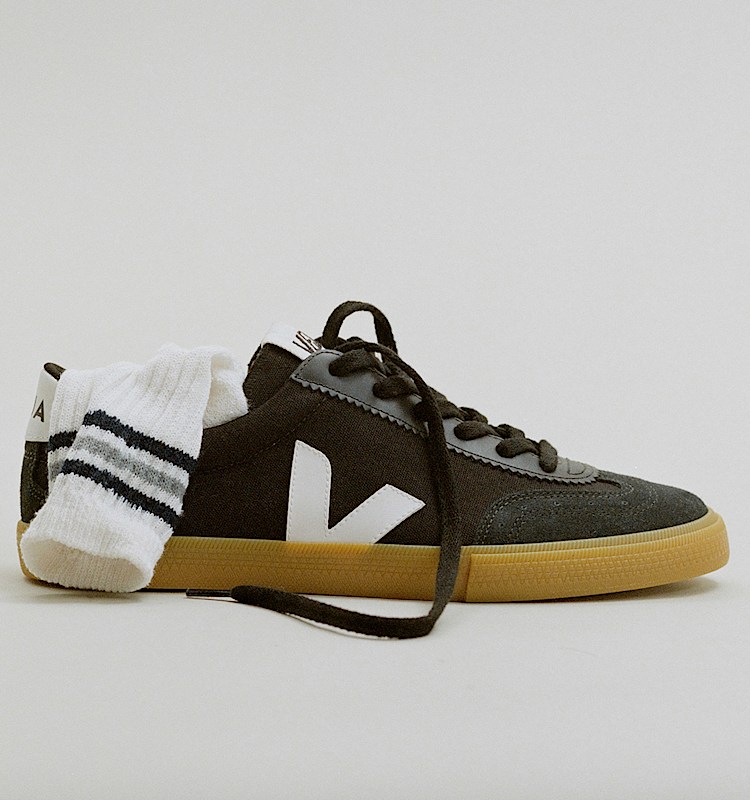 veja baskets volley coton-biologique noir vo0103529