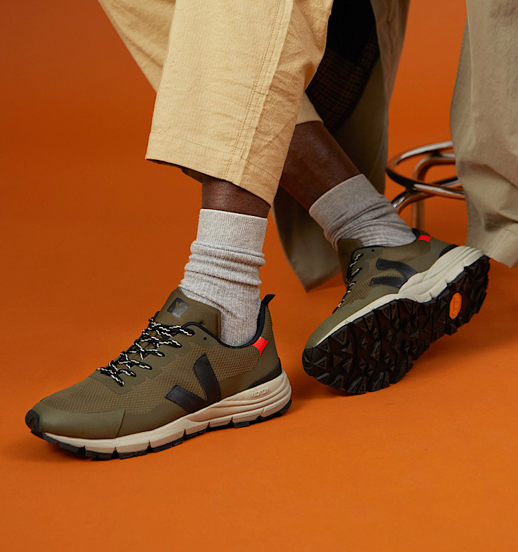 veja sneakers dekkan recycl&eacute; vert dc0102971