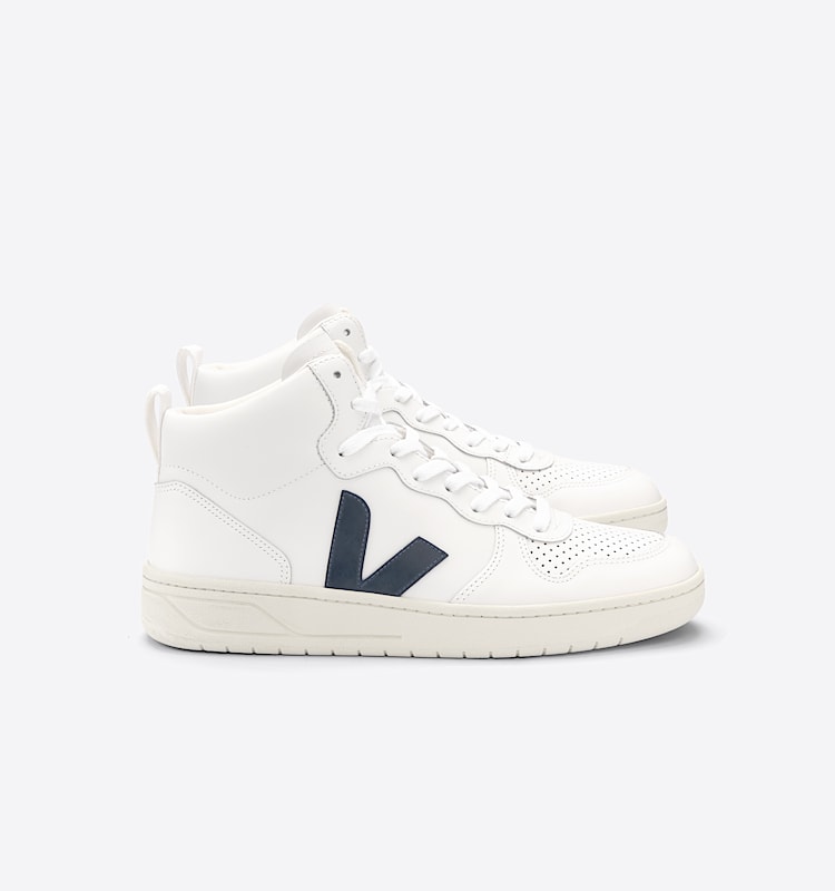 veja v-15 cuir blanc vq0203086